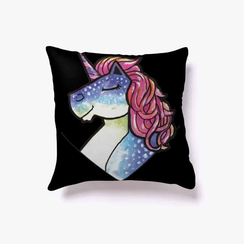 Unicorn Girl Pillow